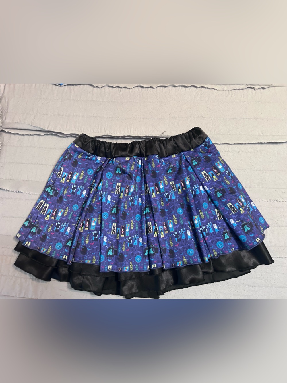 Disney’s Haunted Mansion print skirt.
